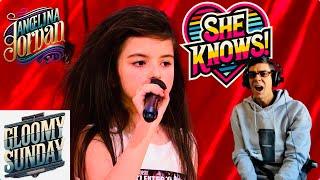 FIRST TIME HEARING - GLOOMY SUNDAY - ANGELINA JORDAN - NGT 2014 | UK SONG KEV WRITER REACTS