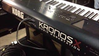 korg kronos x music workstation keyboard studio controller new 2013 review