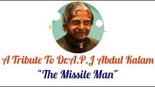 A Tribute To Dr.A.P.J Abdul Kalam || Birth Anniversary || Trendy Dose || Khalid Mohammad