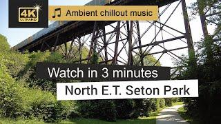 Hiking Adventurer exploring North E.T. Seton Park - Best Trails to Hike in Canada | Ambient music 