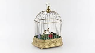 Musical toy - Cage with birds.