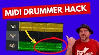 DRUMMER to MIDI DRUMS in GarageBand iOS (iPad/iPhone)