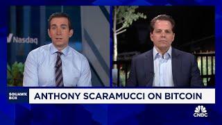 Don't see bitcoin as a store of value today, says SkyBridge 's Anthony Scaramucci