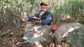 Big Buck Down Traditional Bowhunting