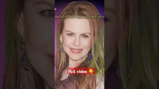 Nicole Kidman - Face Morph Transformation (1967 - 2024...) #nicolekidman #transformation #hollywood