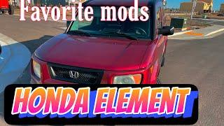 Honda Element Mods