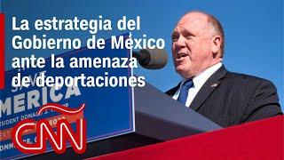 Gobierno de México reacciona a planes de deportación del “zar de la frontera” de EE.UU.