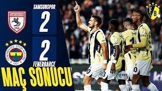 Samsunspor 2 x 2 Fenerbahçe Turkish Super Lig 2024 Extended Highlights And Goals