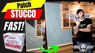 Patch Stucco Fast!