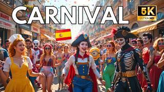  CRAZY CARNIVAL in the STREETS of SPAIN! |  JOIN the PARTY on this WALKING TOUR 