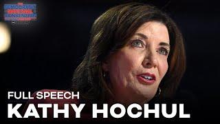 FULL SPEECH: NY Gov. Kathy Hochul slams Trump at DNC