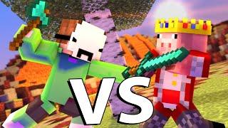 Dream VS Technoblade - Minecraft FIGHT Animation