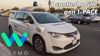 Waymo: I Spotted a Gen 5 Jaguar I-PACE | JJRicks Rides With Waymo #36