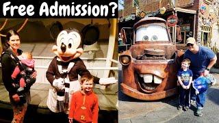 How I Went to 6 Theme Parks Including Disneyland and Universal Studios for FREE #freeadmission