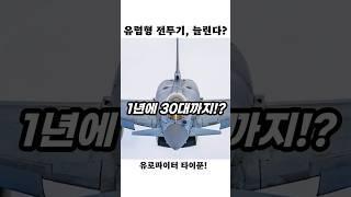 유로파이터 전투기, 풀가동 선언!?