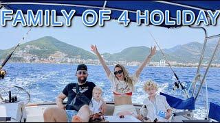 FAMILY OF 4 HOLIDAY VLOG | Sara Dzodzo