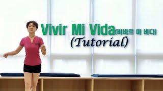 [초중급]  Vivir Mi Vida Line Dance (Tutorial) [Lineinus]