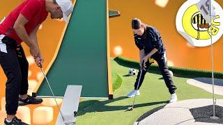 Minigolf mit den Weltmeistern Lukas Neumann und Felicitas Haubrock | Tigerenten Club | SWR Plus