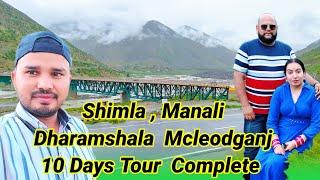 Shimla Kufri Manali Dharmshala  Mcleodganj Himachal Tour Complete || Mata Chintpurni || VCS Vlogs