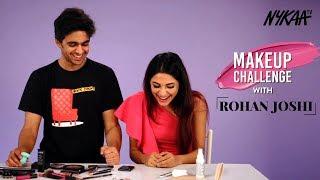 Makeup Challenge Ft. Rohan Joshi | How To Do BAE's Makeup | Nykaa