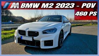 BMW M2 2023 POV Review: Sportliche Fahrt auf Landstraße und Autobahn