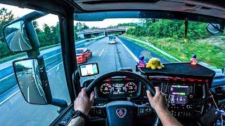 ASMR  POV Truck Driving Scania R500 | No Load For Today Sadly | 4k HD |