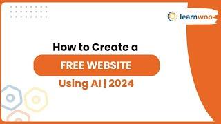 How to Create a FREE Website Using AI 2024