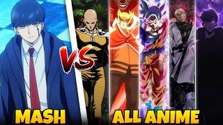 Who can defeat Mash? Can Mash Burnedead Beat These 10 Overpowered Anime Legends/@nextjencomics