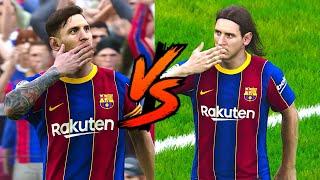 PES 2021 - Young Messi Vs. Old Messi - Who Wins? La Pulga | HD