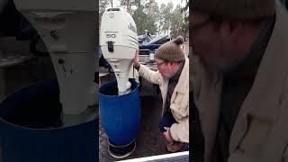 Johnson 50 - контрольный запуск.