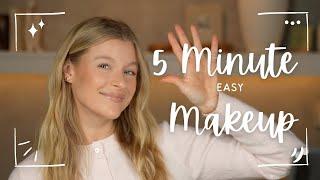 5 Minute Makeup // EASY For Busy Moms, Girl on the Go GRWM