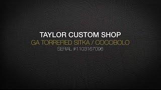 Empire Music: Taylor Custom Shop GA Torrefied  Sitka/Cocobolo