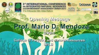 INREM 2021 Opening Message from the Dean of CFNR-UPLB