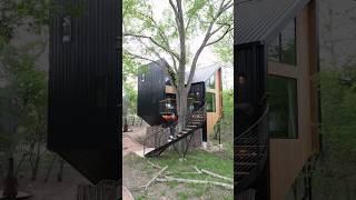 Unique Butterfly-Shaped Modern Treehouse! (60 Second Airbnb Tour)