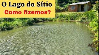 COMO FAZER UM LAGO NO SEU SÍTIO?/CONTINUANDO O JARDIM/Bora pra Roça?