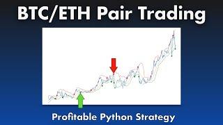 Can This BTC/ETH Pair Trading Strategy Beat Buy-and-Hold? (Python Backtest)