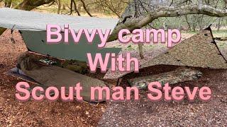 Bivvy and Tarp UK Woodland