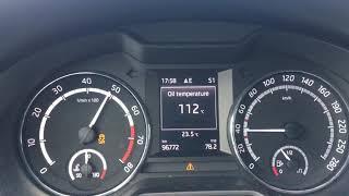 Skoda Octavia vRS 2.0 TSI DSG Acceleration 0-190