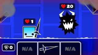 Si Geometry Dash fuera un juego de supervivencia