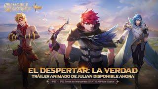 El Despertar: La Verdad | Tráiler Animado de Julian | Luz Renegada | Mobile Legends: Bang Bang