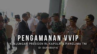 PRESIDEN JOKOWI HADIRI PERNIKAHAN PUTRI KH MIFTAHUL AKHYAR DI KEDUNG TARUKAN SURABAYA