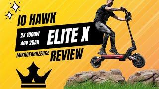 IO HAWK ELITE X - Review  Stärkster E Scooter mit Dualmotor und Zulassung in Deutschland