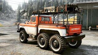  CHEVROLET APACHE 6X6 (New dlc) || SnowRunner ep #80