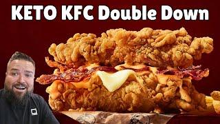 Fast & Easy Keto KFC Double Down Recipe! Defunct Fast Food Made Low Carb!