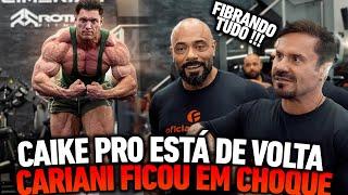 CAIKE PRO ESTÁ DE VOLTA AO BRASIL - CARIANI FICOU EM CHOQUE COM O SHAPE DELE !!!