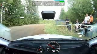 Crash Saunamaailma.pro Rallisprint, Sastamala 17.8.2024 - Samuli Pokela