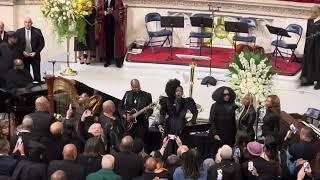 “Killing me Softly” Roberta Flack Funeral in Harlem② Lauryn Hill  Surprise Appearance 3/10/25