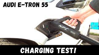 2022 Audi e-tron 55 408hp | CAN WE REACH 150KW? | Charging Test | 4K