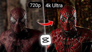 Capcut Normal 720p Video To 4k Ultra Quality Tutorial