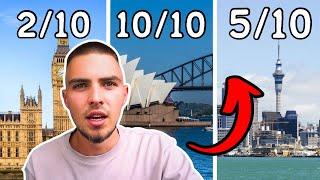 My honest comparison living in Australia, New Zealand and UK…